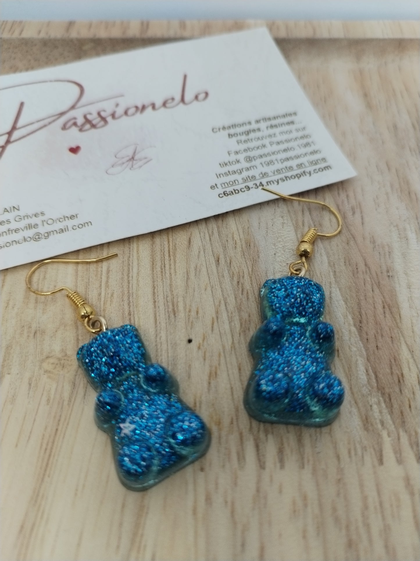 Boucles d'oreilles Oursons