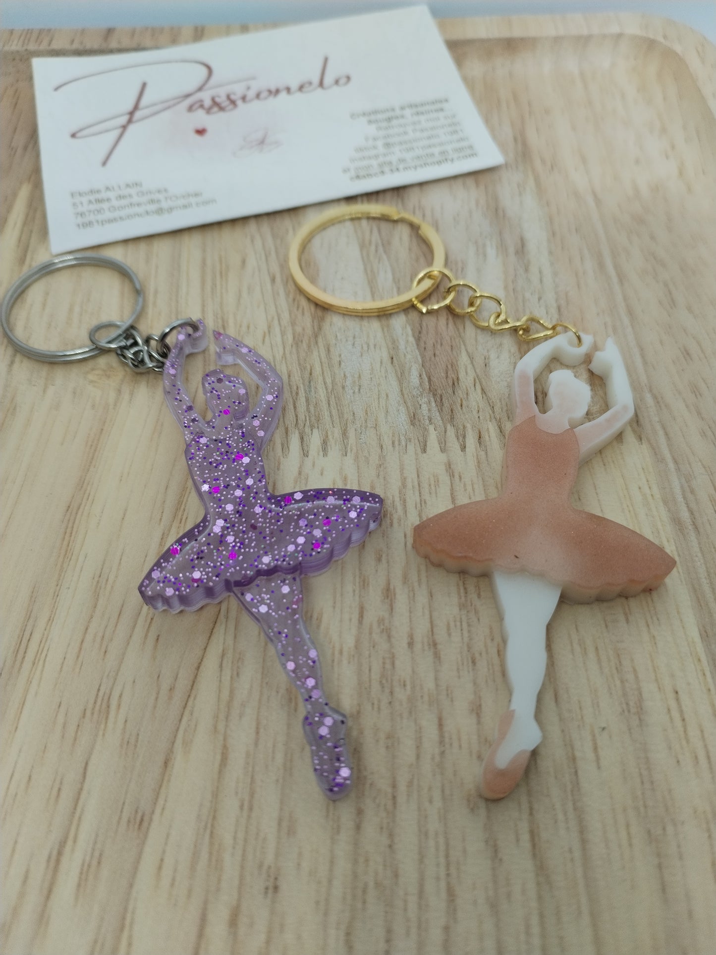 Porte clé danseuse