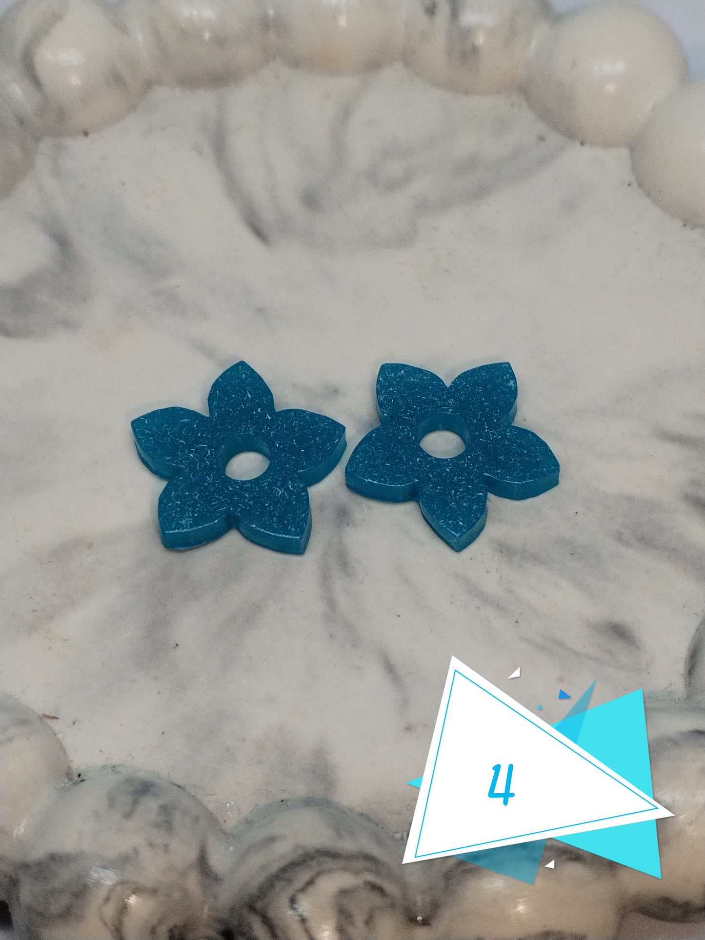 Pampilles tons bleues