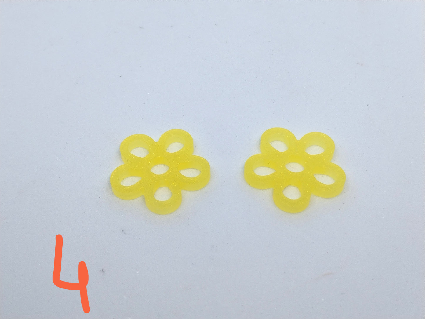 Pampilles feuilles or et jaune