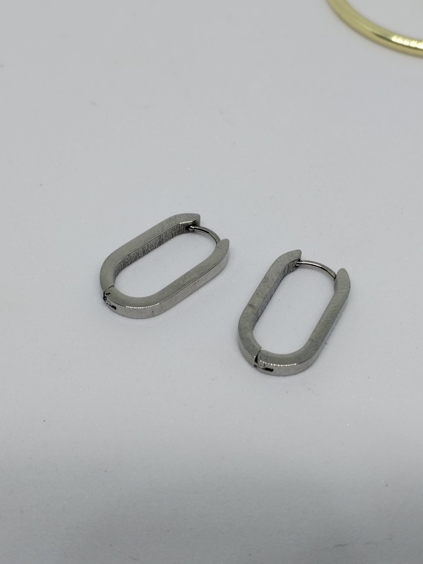 Anneau ovale argent