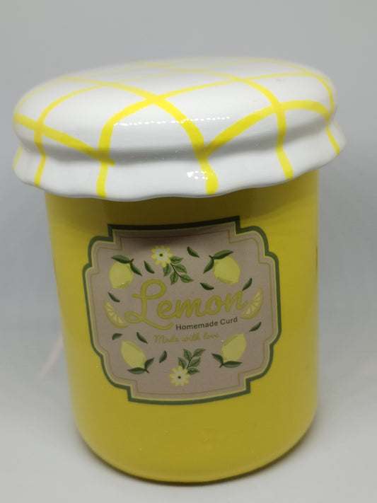 Diffuseur pot de confiture citron