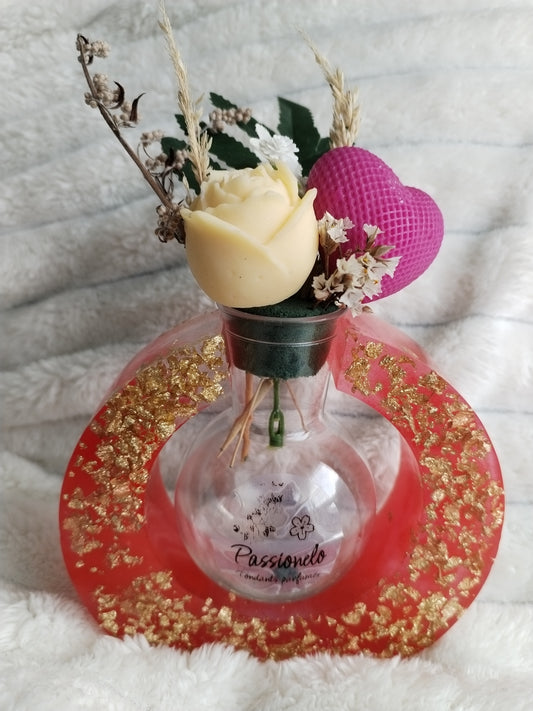 Petit vase avec fondants